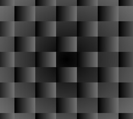 Abstract black checkered texture with soft gradient shading. Perfect for digital design, decoration, and modern creative projects.