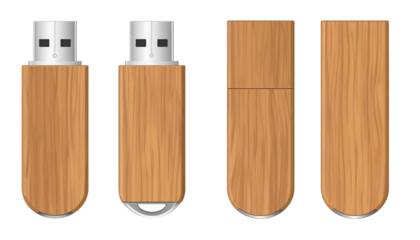 Wooden USB Drives EcoFriendly Data Storage Solutions.