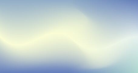 Gentle fluid gradient design featuring light yellow and blue hues creating a calm and modern abstract background texture