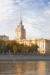 view of moscow from the river