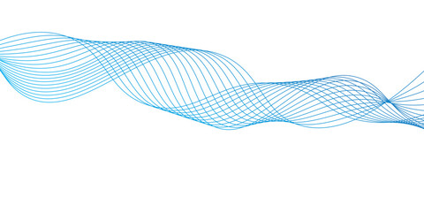 
A dynamic blue abstract wave pattern vector illustration provides a modern business texture and gradient backdrop