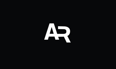 Fototapeta premium AR,RA,A,R,R,A,A,R abstract, letters, logo, monogram, style, symbols, ambitions, icons, 