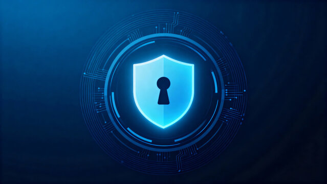 Digital security shield with circuit design