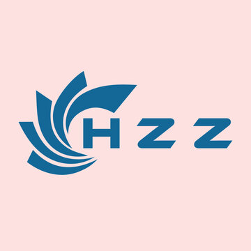 HZZ letter design. HZZ letter technology logo design. HZZ Monogram logo design for an entrepreneur and business.