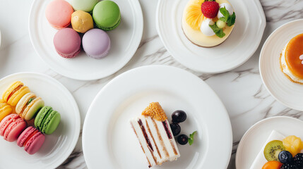 easter eggs on a plate