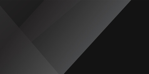 Obraz premium Top black dynamic background with diagonal lines, abstract dark geometric shape from paper with soft shadows background, top view, flat lay. black white abstract background. premium