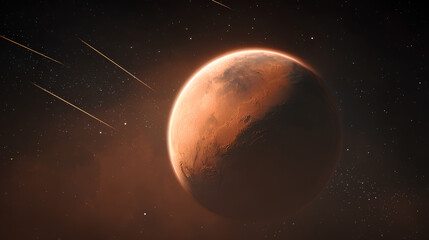 Cosmic View of Planet Mars