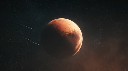 Cosmic View of Planet Mars