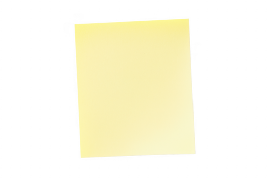 Pale yellow square against black isolated on a transparent background - Powered by Adobe