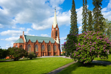Mikkeli Cathedral in Mikkeli, Southern Savonia, Finland