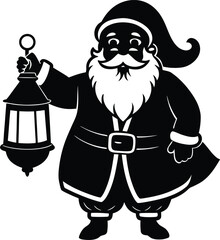 Playful hand drawn organic botanical leaf illustration with subtle eyes