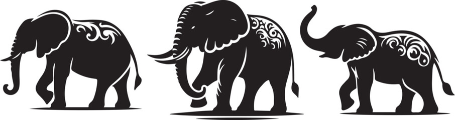 elephant vector