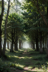 Fototapeta premium path in the forest