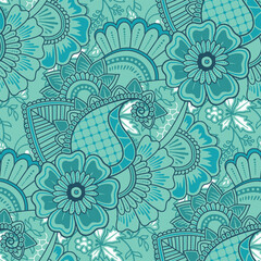 Fototapeta premium classic Indonesian batik design motif with decorative motif patterns