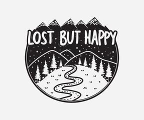 Typographic t-shirt design with some variants of motivational quotes