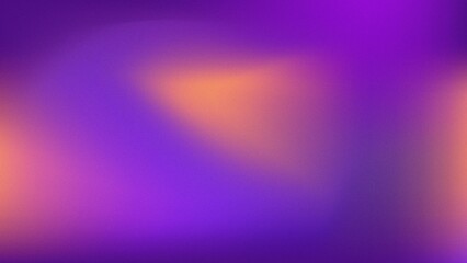 Abstract Grainy Gradient Background in Purple and Orange