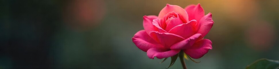 A serene image of a single, perfectly formed rose, petals unfurled, bathed in soft, diffused light, ideal for meditation or relaxation themes , background, bloom, mindfulness