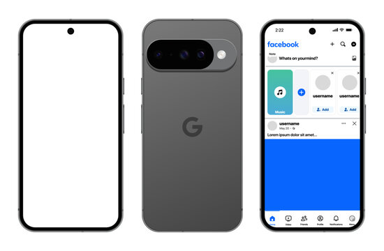 Google Pixel Mockup Phone Images – Browse 208 Stock Photos