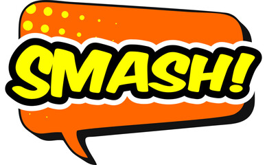 Cartoon comic sign burst clouds. Speech bubble, Smash sign expression and pop art text frames. Comics mem expressions speech, superhero book Smashlabel. Isolated vector symbols set