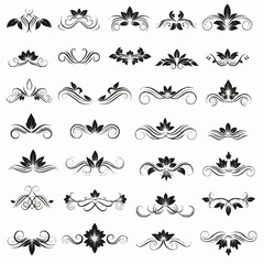 set of design elements