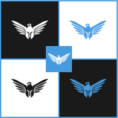 Eagle Helmet Symbol Powerful Emblem of Strength and Protection