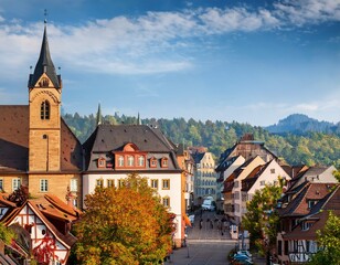 Naklejka premium freiburg im breisgau