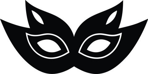 Party mask vector icon.