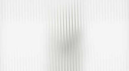Fototapeta premium Abstract background with vertical ribbed texture and soft light