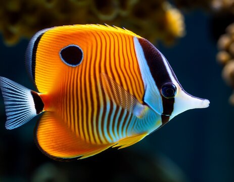 copperband butterflyfish chelmon rostratus