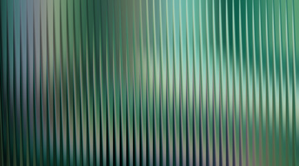 Obraz premium Abstract background with vertical wavy lines in shades of green