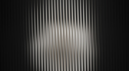 Obraz premium Abstract background with vertical wavy lines in shades of gray