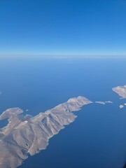 Grecja - wyspy Greckie widok z samolotu © Konrad