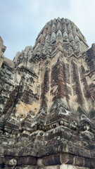 Wat Chaiwatthanaram in Ayutthaya, Thailand. Scenic ruins of the Buddhist temple in the ancient city.