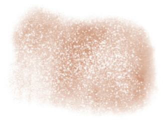 Watercolor stain decoration