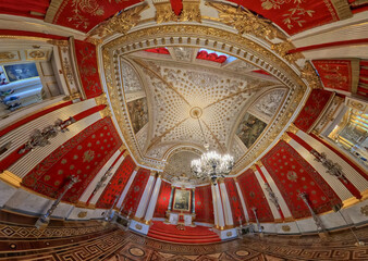 interior of the church