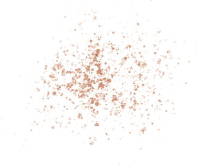 Watercolor stain decoration