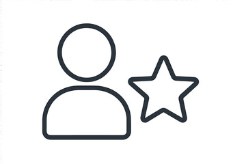 Time management icon in linear style, vector cartoon illustration with transparent background, productivity concept, organized workflow, business efficiency symbol, simple minimalistic design