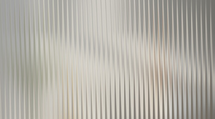 Obraz premium Textured background with vertical ribbed pattern, soft light and warm undertones