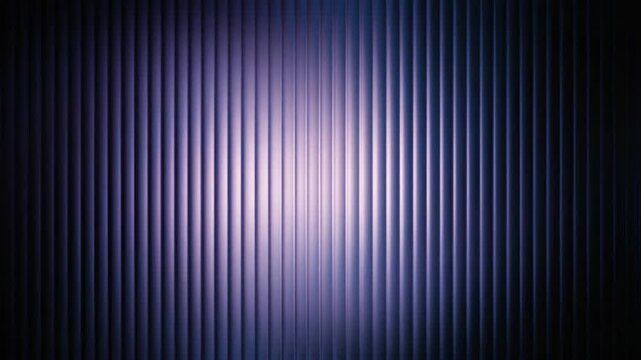Vertical ribbed texture with soft purple and blue light gradient on animation video.