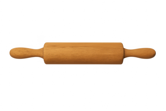 Wooden rolling pin for baking and cooking pastry