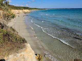 Baia dei Turchi, Salento, Apulien