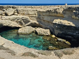 Baia dei Turchi, Salento, Apulien