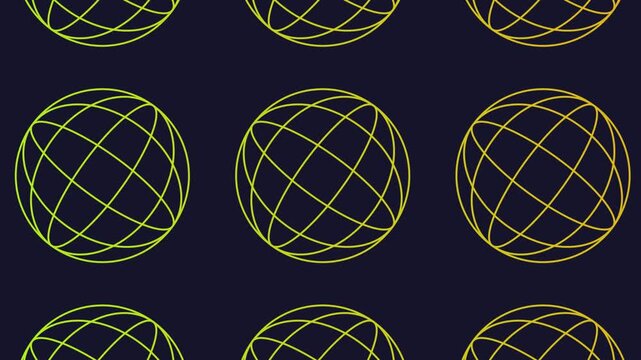 Background Loop Globes