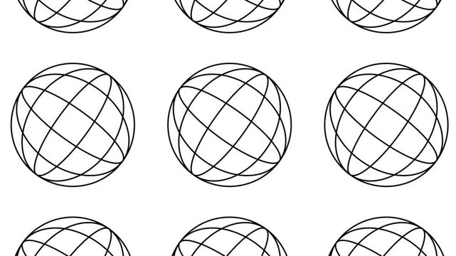 Background Loop Globes