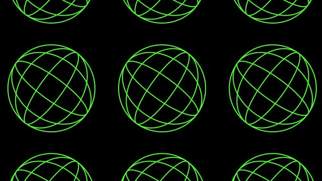 Background Loop Globes
