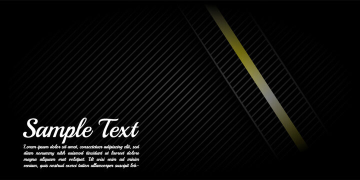 Luxury Black and Gold Background with Text Space – Elegant Corporate Design