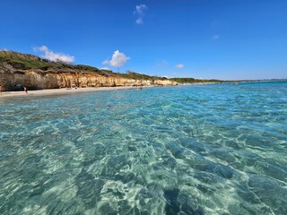 Baia dei Turchi, Salento, Apulien