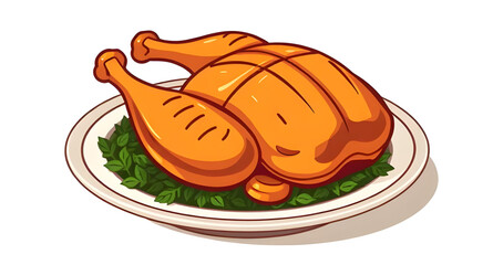 roast chicken symbol, roasted poultry icon, chicken roast logo, rotisserie bird icon, baked poultry symbol, roasted hen icon, cooked bird icon, BBQ poultry icon, grilled hen icon, whole roasted chicke