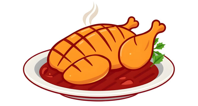 roast chicken app icon, food delivery icon chicken, Zomato style chicken icon, Swiggy style chicken icon, Uber Eats chicken icon, app UI chicken symbol, mobile food icon, ordering food icon, cart food