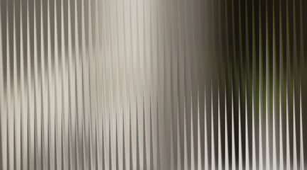 Obraz premium Metallic textured background with vertical ridges and soft light